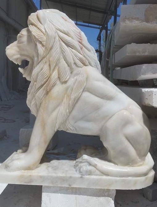 MERMER STONE ASLAN HEYKELİ-805