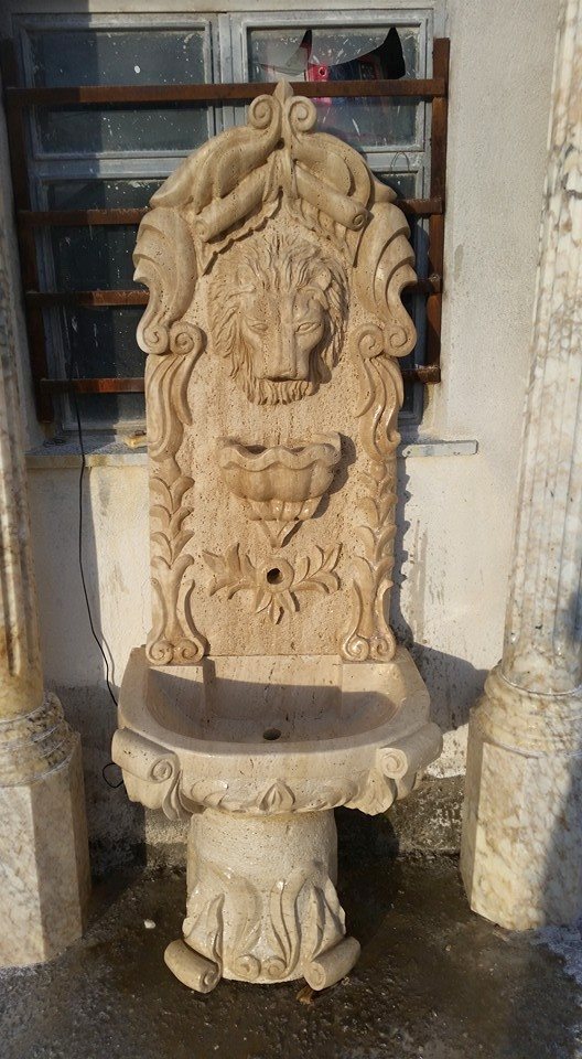 Aslan mermer çeşme-1204