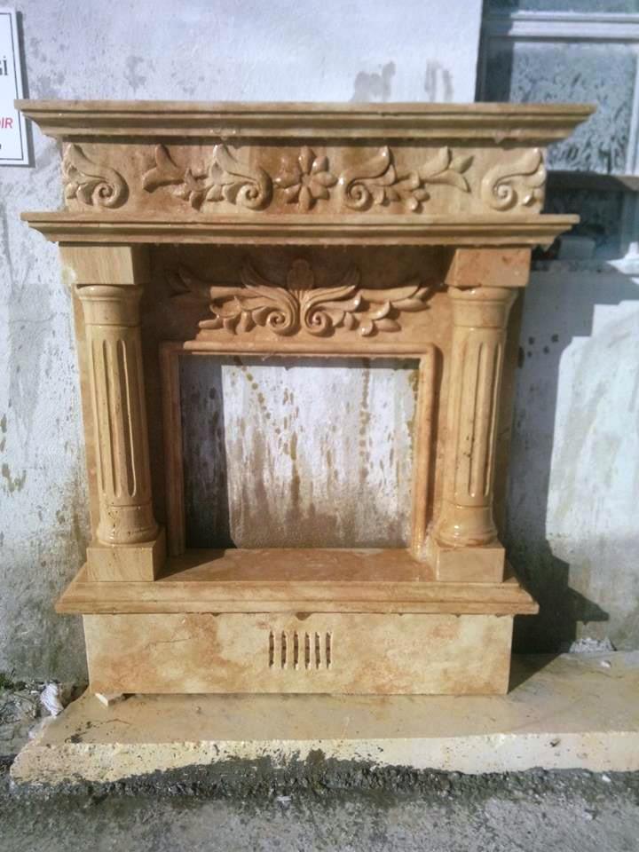 traverten şömine-604