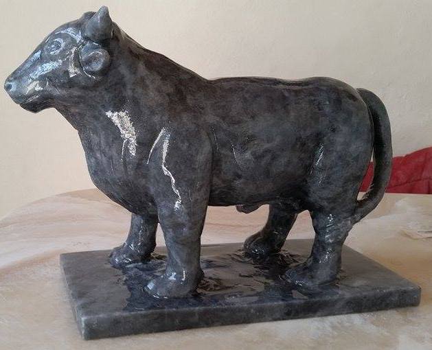 Mermer Boğa Heykeli-707