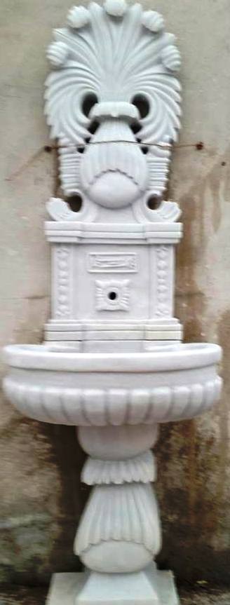 Osmanlı mermer çeşme