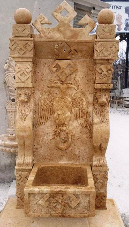 Selçuklu kartak motifli çeşme