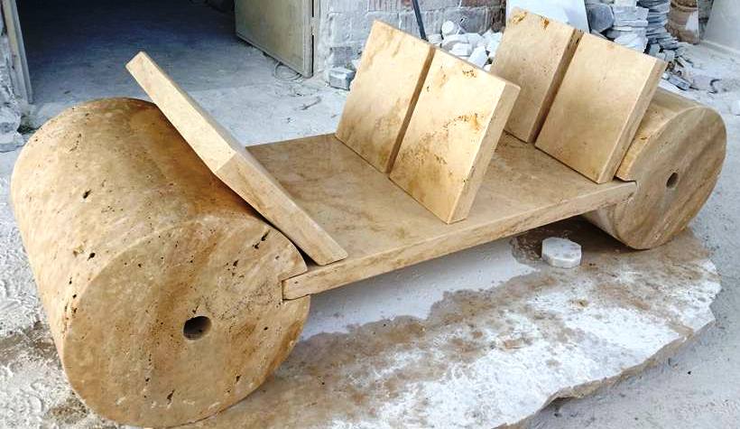 Mermer Taş Araba çakmaktaş