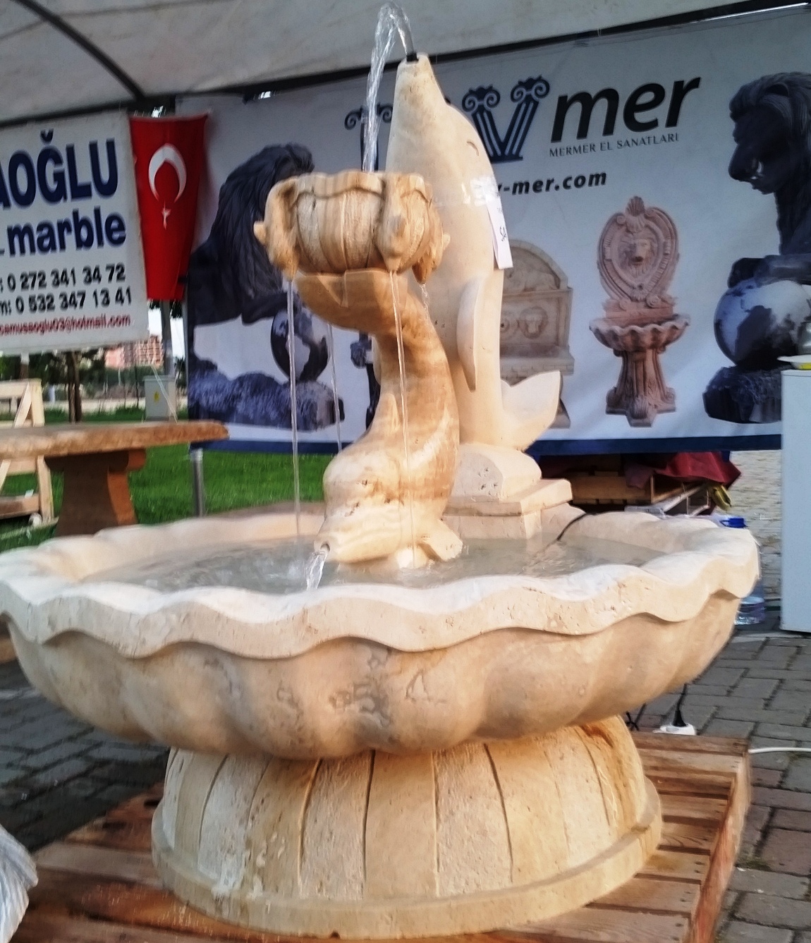 Mermer Yunuslu Fiskiye-1005