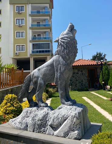 mermer Bozkurt heykeli-555