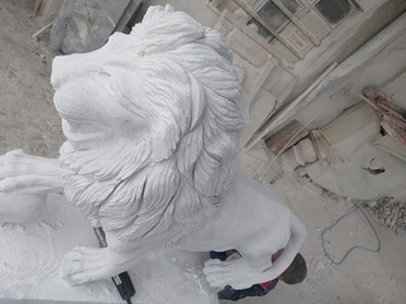 Mermer Aslan Yapımı-